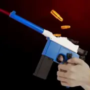 GQH Mauser C96 Children Laser Toy Model Short Recoil Case Ejection With E Target