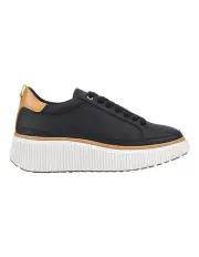 [Hush Puppies] Burst Shoes in Black Camel