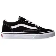 Vans Old Skool Black True White Kids Shoes