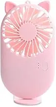 Repelltopse YHM Portable Mini USB Charging Pocket Fan with 3 Speed Control (Pink) (Color : Pink)
