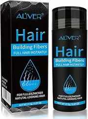 Fibras Capilares 27.5 g para pérdida de cabello spray en polvo Fibras capilares para adelgazamiento del cabello, cabello más grueso y más lleno en 15 segundos (medium brown)