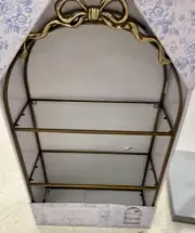 TikTok Viral VIVIANNE TAYLOR Coquette Bow Vanity Shelf 3 Tier 15 X 27- NEW!