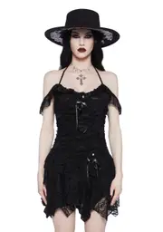 [Widow] Gothic Gardens Mini Dress
