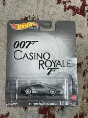 ASTON MARTIN DB5 Hot Wheels 2022 Real Riders 007 CASINO ROYALE Bond