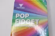 (2-Pk) Faviee Pop It Fidget Toys Push Toy Bubble Popper Sensory