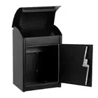 Parcel Drop Boxes for Outside, Wall Mount Waterproof Mailbox with Coded Lock