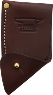 Hardcore Hammers Replacement Axe Sheath Brown Leather One Piece Construction