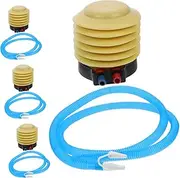 UPKOCH Balloon Foot Pump Portable Air Pump for Inflatables Vacation Foot Pump Air Mattress Bath Inflatables Air Pump Air Mattress Foot Pump Beach Pool Inflatable Adults Plastic