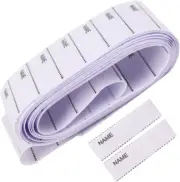200 PCS Name Tags, Clothing Labels, Name Label Iron on Fabric Labels, Writable I