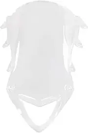 TZFQQIWT Motorcycle Windshield WindScreen Double Bubble Compatible with S1000RR 2009 2010 2011 2012 2013 2014 S 1000 RR S1000 1000RR(Clear)