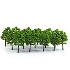Decor Model Trees Train Railroad Scenery Miniature Plastic Green Garden Bonsai