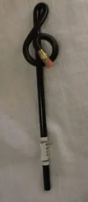 TREBLE CLEF SHAPED PENCIL