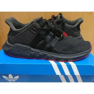 【正品】Adidas EQT 9317 93/17 全黑紅底 黑紅 CQ2394