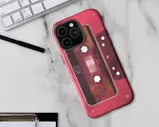 Taylor Red era cassette tape phone case for iPhone 16 15 14 13 12 11 X 8 7 SE