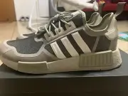 Adidas NMD R1 Men's Boost Bliss Brown Beige Cream White Black Shoes GX7606 NEW