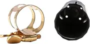 Levemolo 1 Set Alto Saxophone Cap Clip Durable Sax Head Clip Cap for Easy Installation Compact Design for Saxophone Lovers and Musicians
