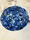 Blue Agate Geode Coffee Table Top, Agate Center Table Top, Home Decor