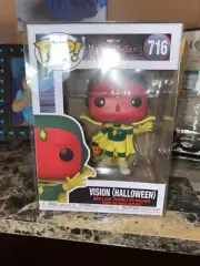 Funko Pop Marvel Wanda Vision - Vision Halloween # 716 Free Protector