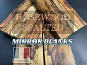 ROSEWOOD SPALTED, Mirror Blanks Crafting, Woodworking, Precious Woods. France