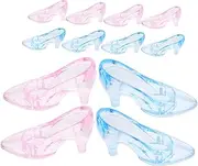 Generic 24pcs Mini High Heels Ornaments Princess Doll Christmas Decorations Slippers Christmas Centerpieces Christmas Plushies Wedding Heels Wedding Decor Heels Plastic