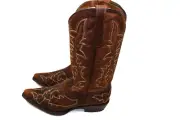 Corral Men's 10 EE Embroidery and Inlay Western Boot - Snip Toe - C3845