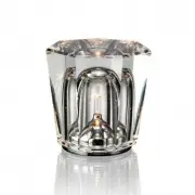 Ambientec Xtal Crystal Cordless Table Lamp Solid Glass LED IPX6 Outdoor Japan