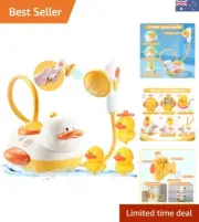 Automatic Water Spray Baby Bath Toy with 3 Cute Ducks for Enjoyable Bath Time