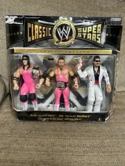 WWE Classic Super Stars Champion Series 2005 Hart Foundation #91562 NRFB
