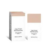 unbrand Daily Tinted Fluid Sunscreen 3 Shades for Face Moisturizing Broad Spectrum SPF 40 Daily Skincare 50ml LIGHT
