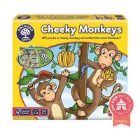 在飛比找PChome24h購物優惠-【英國Orchard Toys】桌遊-頑皮小猴