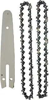 Carpentry Tools Chainsaw Blade 6 Inch 1/4" P 37 Drive Link Electric Saw Chainsaw Guide Bar 3PCS Saw Chain Set Rechargeable Saw Bar