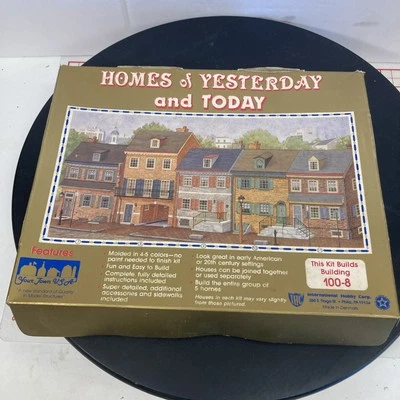 IHC Homes of Yesterday & Today HO Scale Model Building Kit 100-8 NOB T1