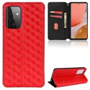 For Samsung Phone Case Insert Card Galaxy A53 5G Phone Leather Case Magnetic Flip Cover Stereo Pattern Cover