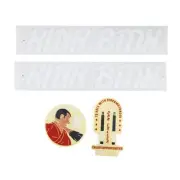 Kink Contender II Decal Kit Gloss White/Red