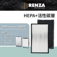 在飛比找momo購物網優惠-【RENZA】適用Panasonic 國際牌 F-PXM35