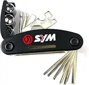 jiningqiuguodianzi Compatible with SYM JOYMAX 250i 300 Sym 150 125 CTS CRUISYM 180 300i MAXSYM 400 Scooter Multifunction Tool Repair Functions Screwdriver Set
