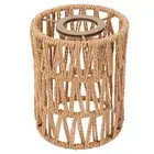 4pcs Lampshade Retro Imitation Rattan Bohemian Style Hand Woven Lamp Shade US