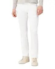 DL1961 Russell Slim Straight Fit Jeans in Whiteout White