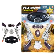 Western Cowboy Play Set 6 Pc Role Play Great Fun Time Nurture Creativity Set