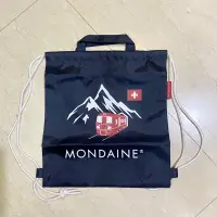 在飛比找蝦皮購物優惠-瑞士國鐵錶MONDAINE尼龍束口袋背包．提袋．環保袋