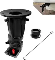 C5G1216, 5th Wheel to Gooseneck Adapter 12"-16", Adjustable Cushioned Fifth Wheel to Gooseneck, Towing Capacity 20000 Lbs