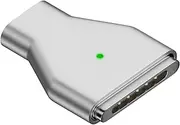 IBEIKE USB C to Magnetic Adapter for Macbook - Type-C Magnetic Adapter Converter for Magsafe 3 T-Head Straight with 140W Power Fast Charging, Compatible with 2021-2023 MacBook Pro Air