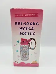 Gemstone Water Bottle Kit Unicorn Decorate Your Own 16 Oz