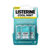 Listerine Cool Mint Pocketpaks Breath Strips Kills Bad Breath Germs,3 Pack