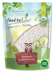 Organic Jasmine Rice, 5 Pounds - Raw White Rice, Non-Gmo, Kosher, Bulk