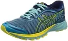 Asics Women's Running Shoes LADY DynaFlyte TJG522 Aqua / Yellow 24.5cm US7.5