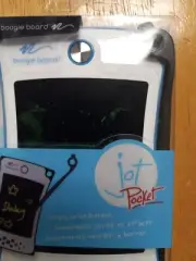 Boogie Board Jot Pocket Reusable LCD Writing Tablet with 4.5” Screen Blue