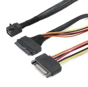U.2 SFF-8639 NVME PCIe SSD Cable Mini SAS Cable for Intel 750 SSD