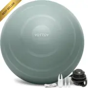 Anti-Burst Exercise Ball Yoga Pregnancy Therapy Fitness Chair +Pump