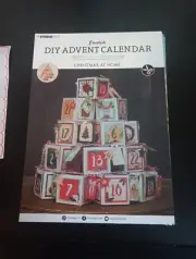 PAPERBLOCK DIY ADVENT CALENDER CHRISTMAS AT HOME NEW